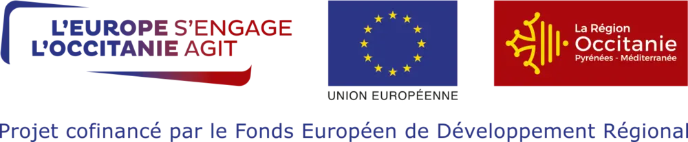 Bannière logo "Projet cofinancé par le Fonds Européen de Développement Régional"